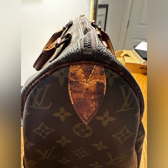 Louis Vuitton Brown Monogram Speedy 30 - Picture 6 of 13